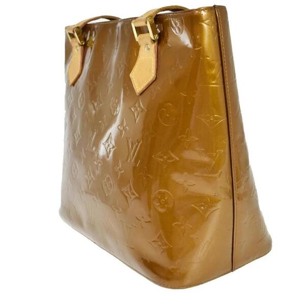 Louis Vuitton Houston Shoulder Bag Monogram Bronze Vernis Leather Tote (LVXX165) - Picture 4 of 11
